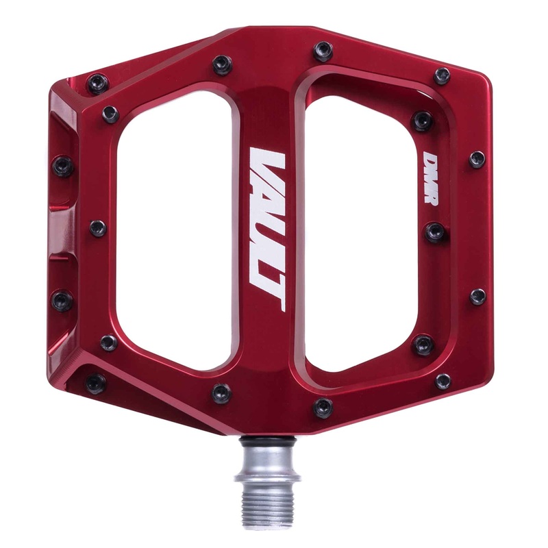 DMR Vault Pedals – Platform Aluminum 9/16 Deep Red