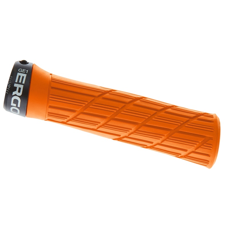 Ergon GE1 Evo Grips – Juicy Orange Lock-On