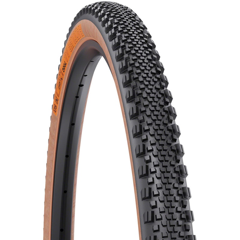 WTB Raddler Tire – 700 x 44 TCS Tubeless Folding Tan Light Fast Rolling SG2