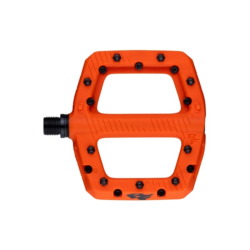 RaceFace Chester Pedals – Platform Composite 9/16 Large Orange