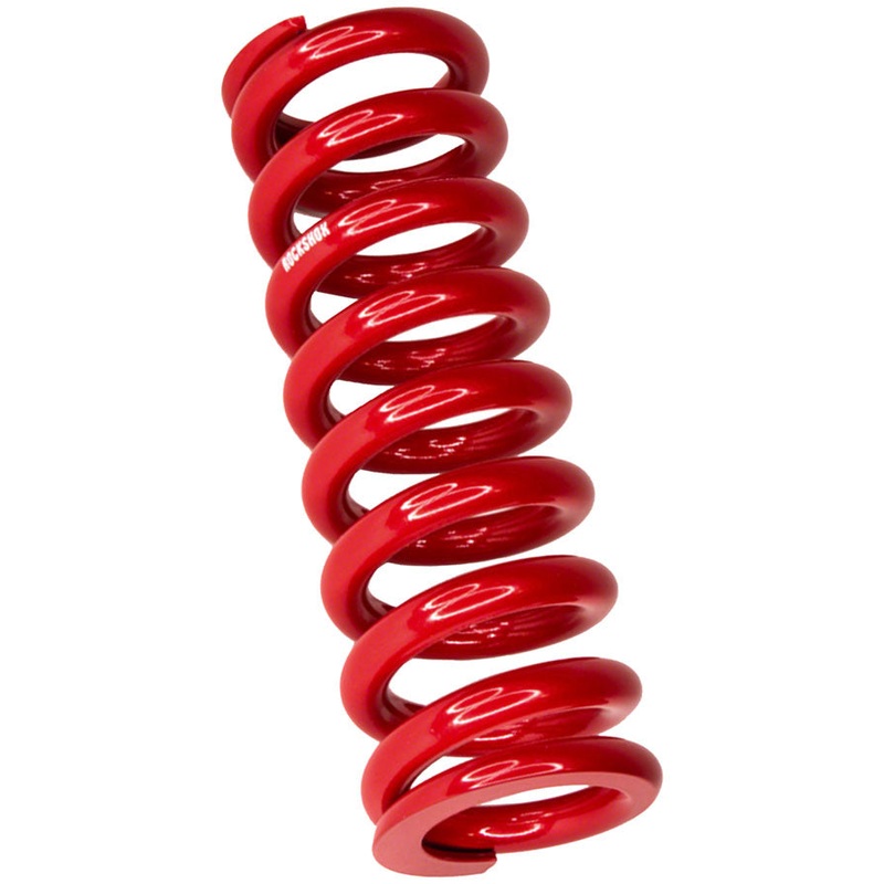 RockShox Metric Coil Spring – 134mm Length 47.5 – 55mm Travel 400 lb Electric Red