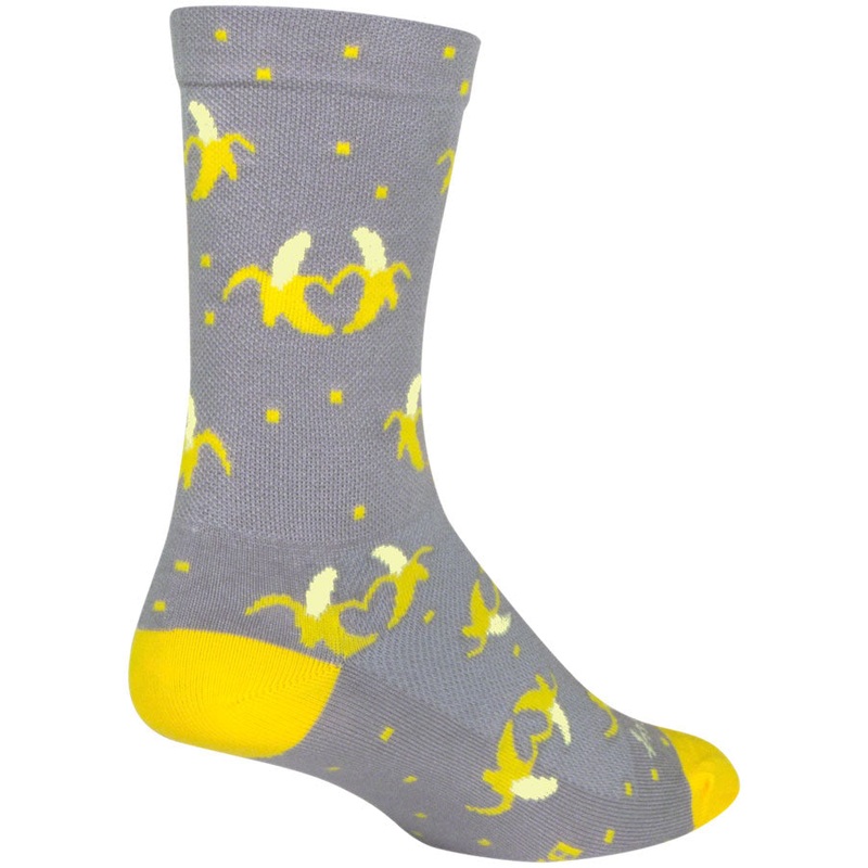 SockGuy Bananas Crew Sock – 6 Large/X-Large