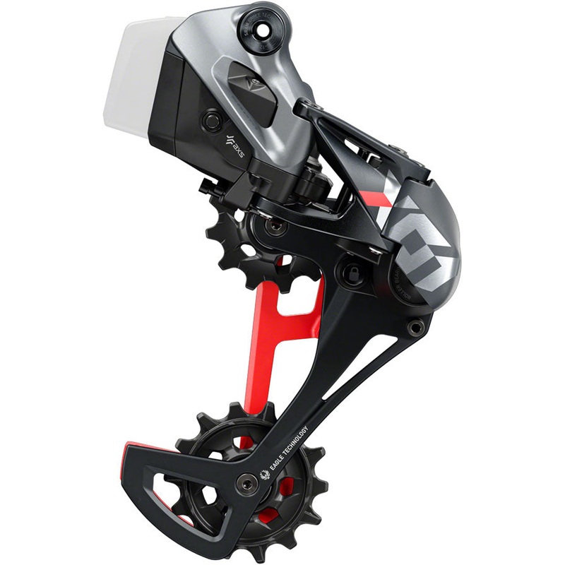 SRAM X01 Eagle AXS Rear Derailleur – 12-Speed Long Cage 52t Max Battery Sold Separate BLK/Red