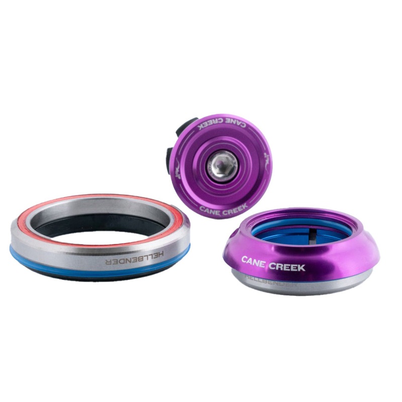 Cane Creek Hellbender 70 Headset – IS41/28.6/H9 Upper | IS52/40 Lower Tapered Purple