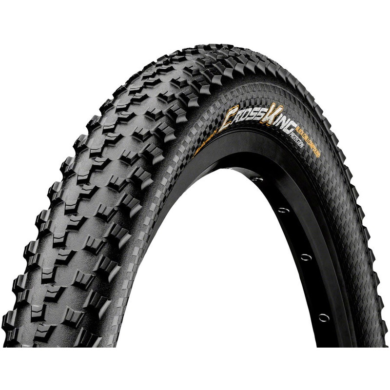 Continental Cross King Tire – 26 x 2.20 Tubeless Folding BLK BLKChili ProTection E25