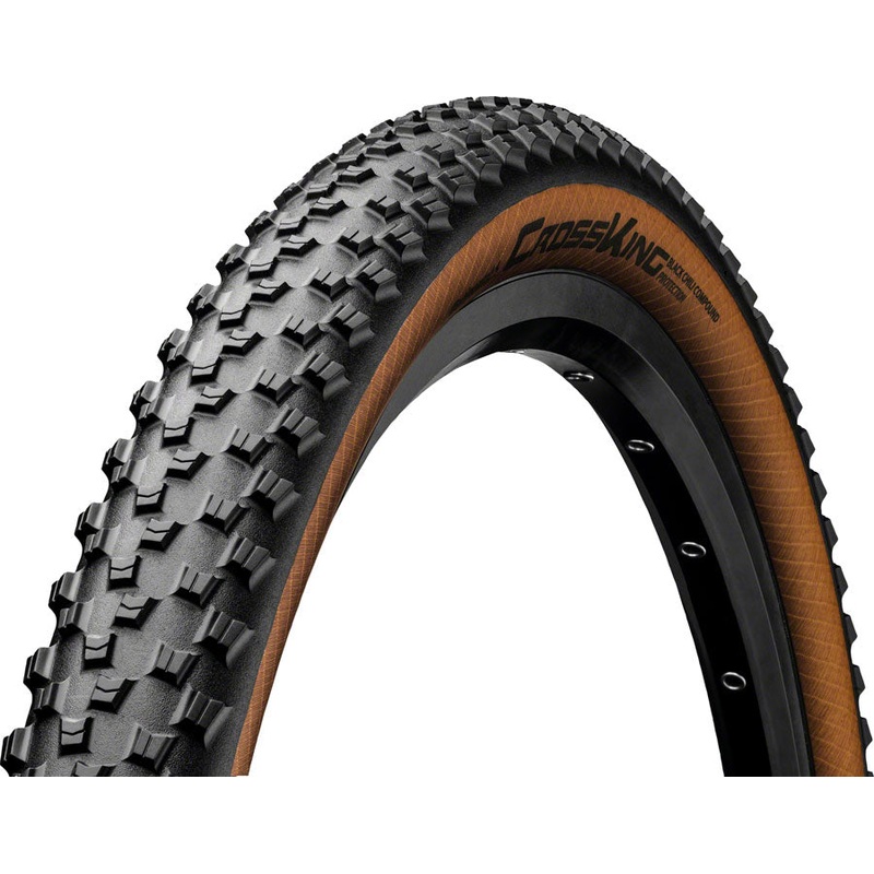 Continental Cross King Tire – 27.5 x 2.20 Tubeless Folding BLK/Bernstein BLKChili ProTection E25