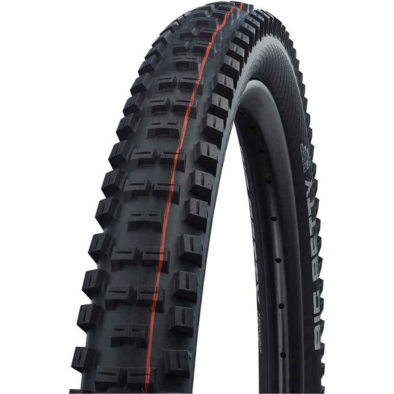 Schwalbe Big Betty Tire – 27.5 x 2.6 Tubeless Folding BLK Evolution Line Addix Soft Super Gravity