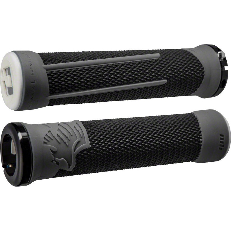 ODI AG2 Grips – Black/Graphite Lock-On