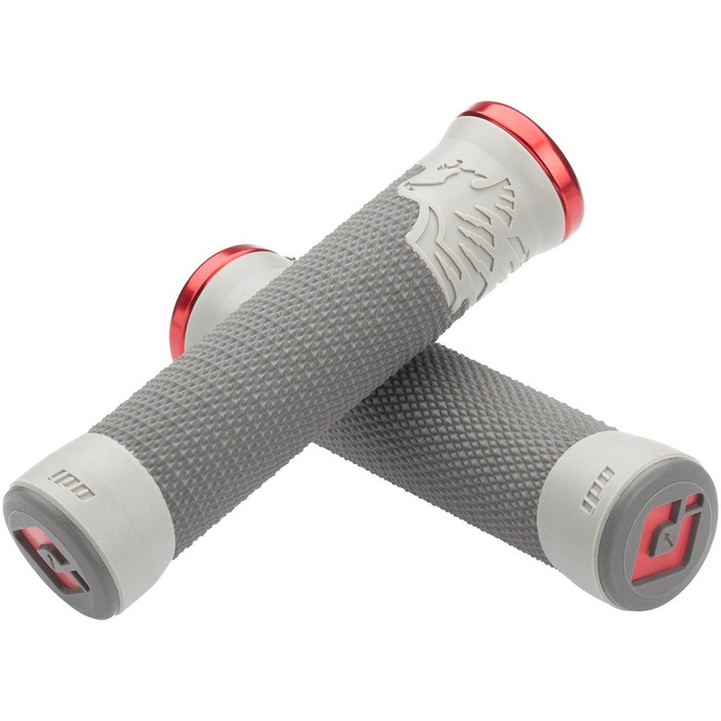 ODI AG2 Grips – Graphite Cool Gray Lock-On