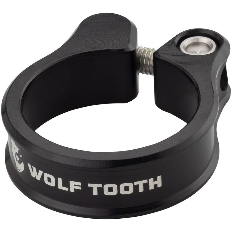 Wolf Tooth Seatpost Clamp – 36.4mm Bolt-On Black