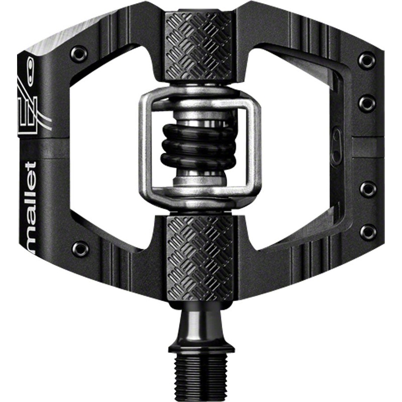 Crankbrothers Mallet Enduro Pedals – Dual Sided Clipless Platform Aluminum 9/16 BLK