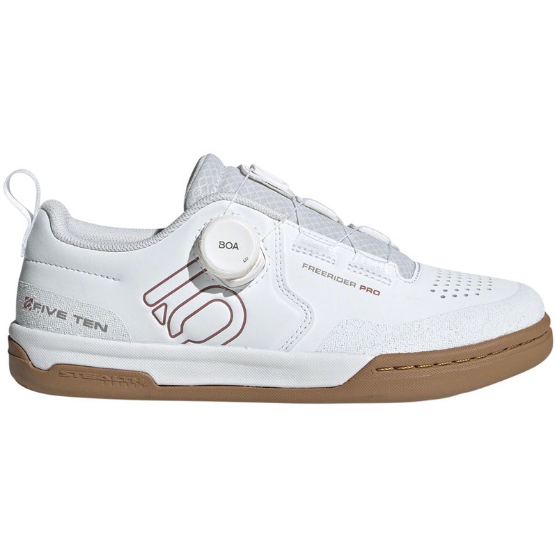 Five Ten Freerider Pro BOA Flat Shoes – Women’s  FTWR White/Warm Clay/Gray Three 8