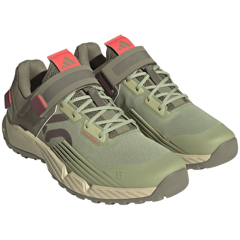 Five Ten Trailcross Mountain Clipless Shoes – Women’s Magic Lime/Quiet Crimson/Orbit Green 5.5