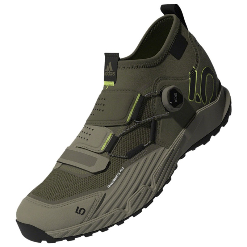 Five Ten Trailcross Pro Mountain Clipless Shoes – Men’s Green/Black/Green 7