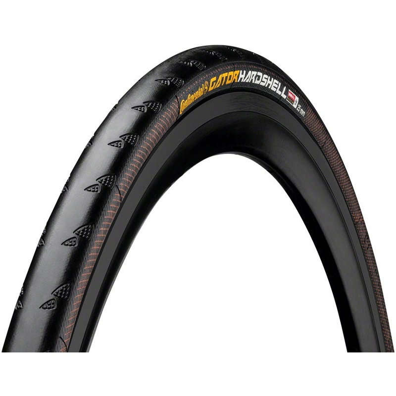 Continental Gator Hardshell Tire – 700 x 28 Clincher Folding Black Hardshell