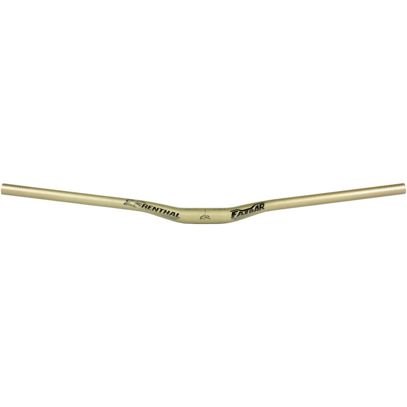 Renthal FatBar Handlebar – Aluminum 20mm 800mm 31.8mm Gold V3