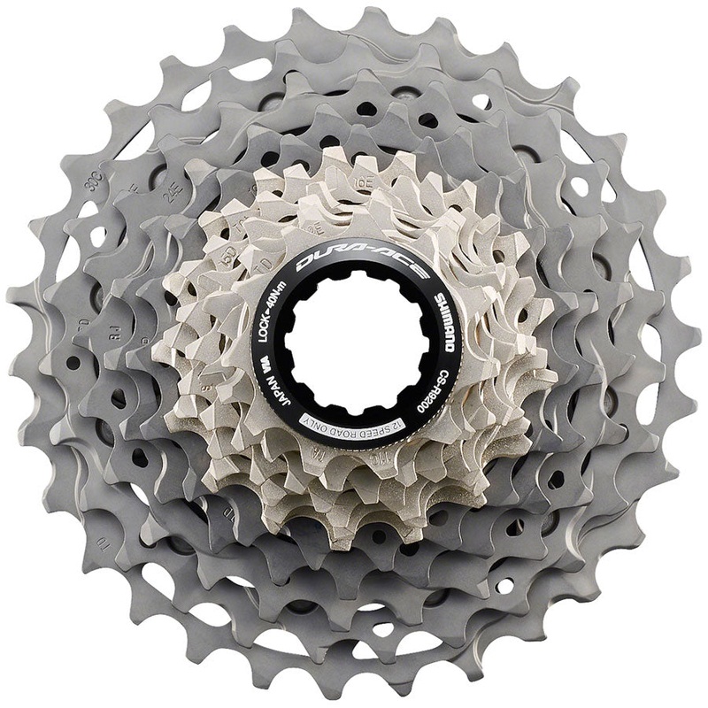 Shimano Dura-Ace CS-R9200 Cassette – 12-Speed 11-34t Gray