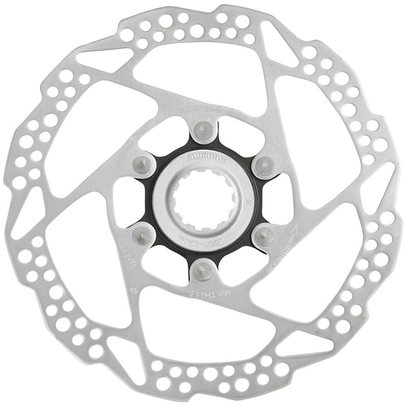 Shimano SM-RT54-SI Disc Brake Rotor – 160mm Center Lock For Resin Pads Only Internal Spline Lockring