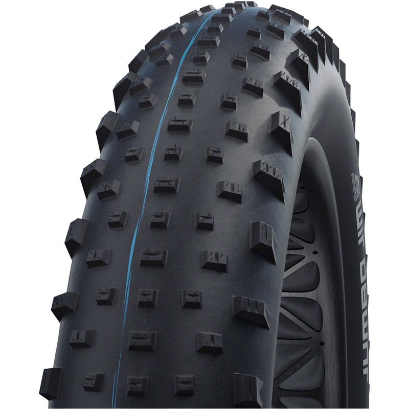 Schwalbe Jumbo Jim Tire – 26 x 4.8 Tubeless Folding BLK Evolution Super Ground Addix SpeedGrip