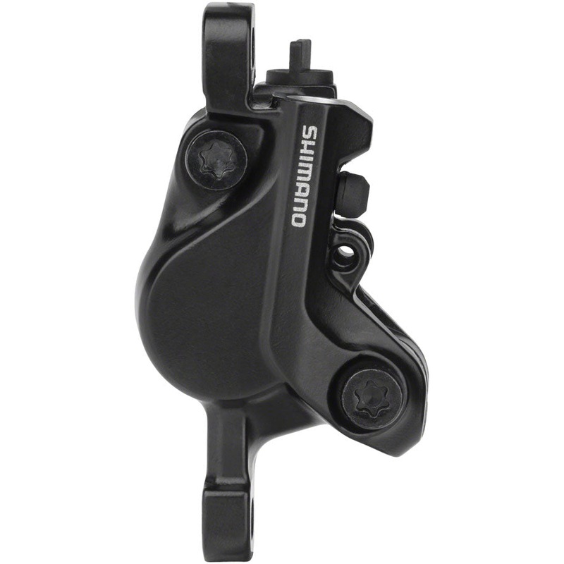Shimano BR-MT500 Disc Brake Caliper – 2-piston Post Mount Resin Pads Front Rear BLK