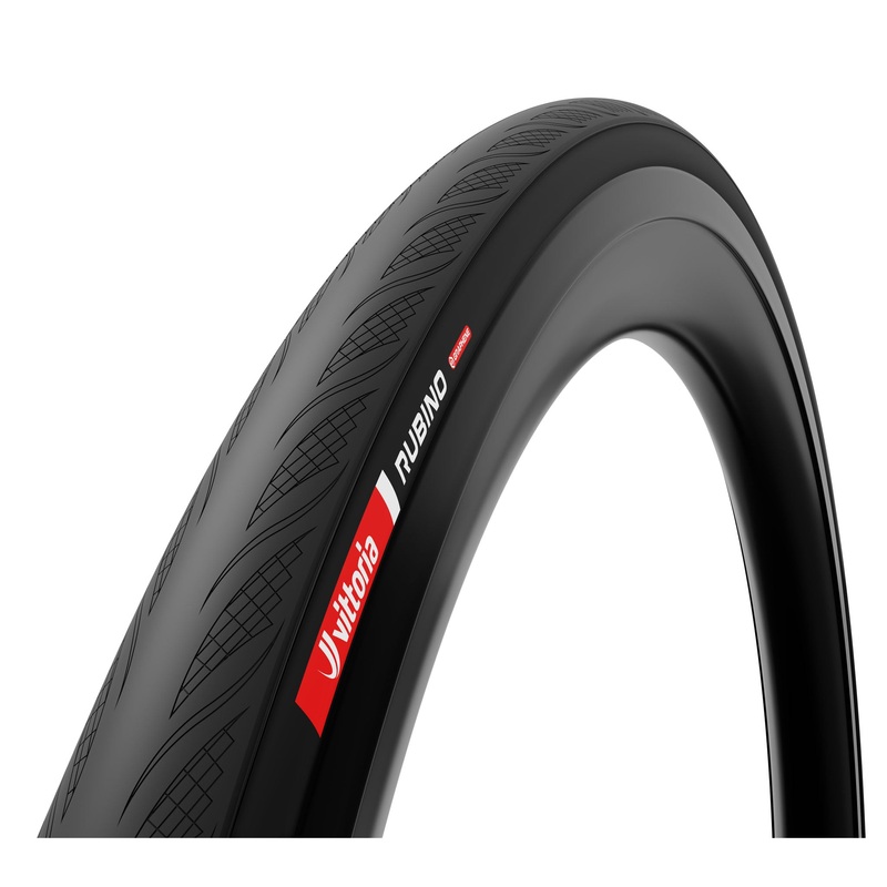 Vittoria Rubino V Tire – 700 x 30 Clincher Folding BLK 1C Graphene + Silica G2.0