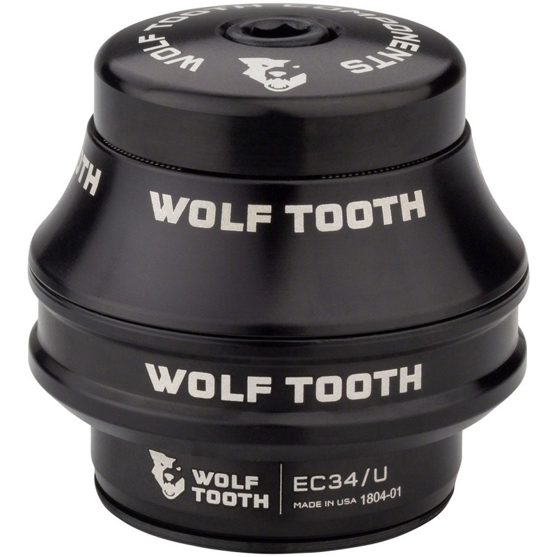 Wolf Tooth Premium Headset – EC34/28.6 Upper 25mm Stack Black