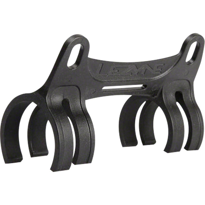 Lezyne Composite Matrix Bracket Mount Velcro Straps All HP Pumps BLK