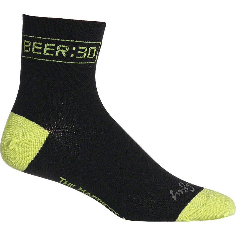 SockGuy Classic Beer:30 Socks – 3 Black Small/Medium