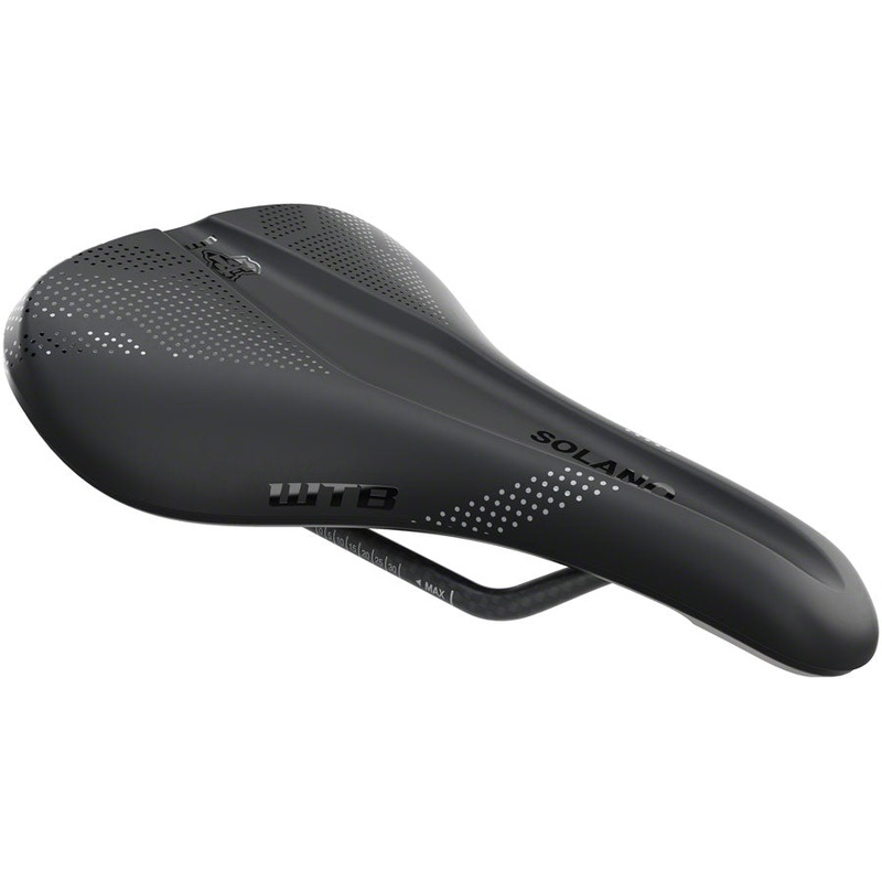 WTB Solano Saddle – Carbon Black Wide Fusion Form