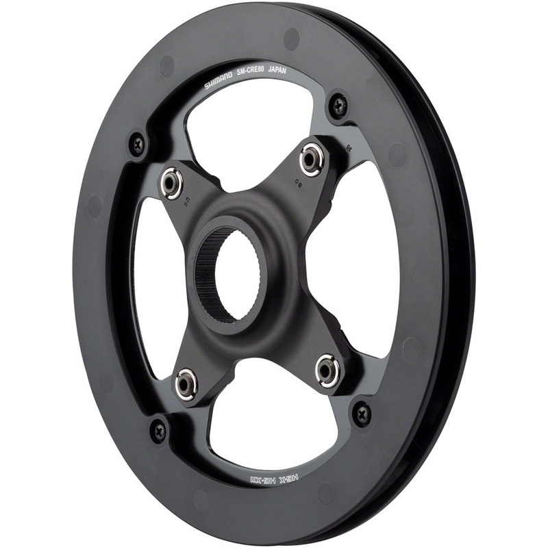 Shimano STEPS SM-CRE80 Chainring with Double Chainguide 50mm Chainline 44t