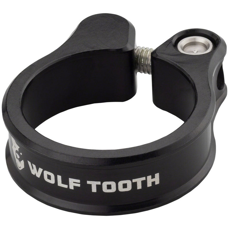 Wolf Tooth Seatpost Clamp – 39.7mm Bolt-On Black