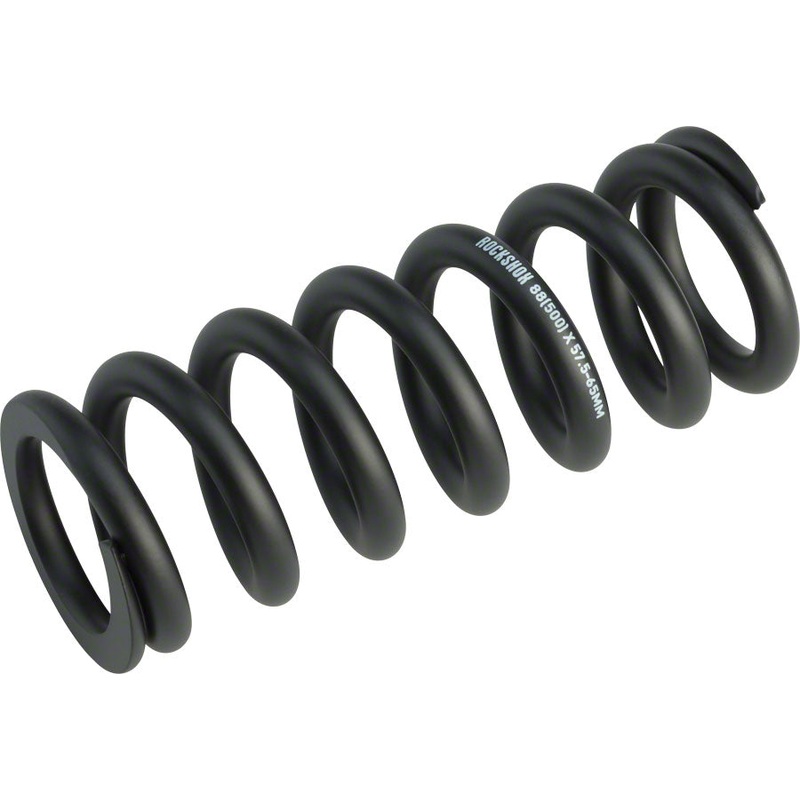 RockShox Metric Coil Spring – Length 151mm Travel 57.5-65mm 500 lbs Black