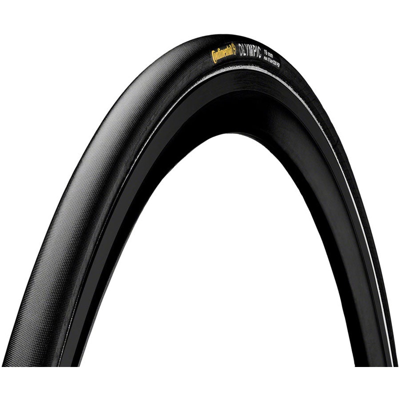 Continental Olympic II Tire – 700 x 19 Tubular Folding Black BlackChili