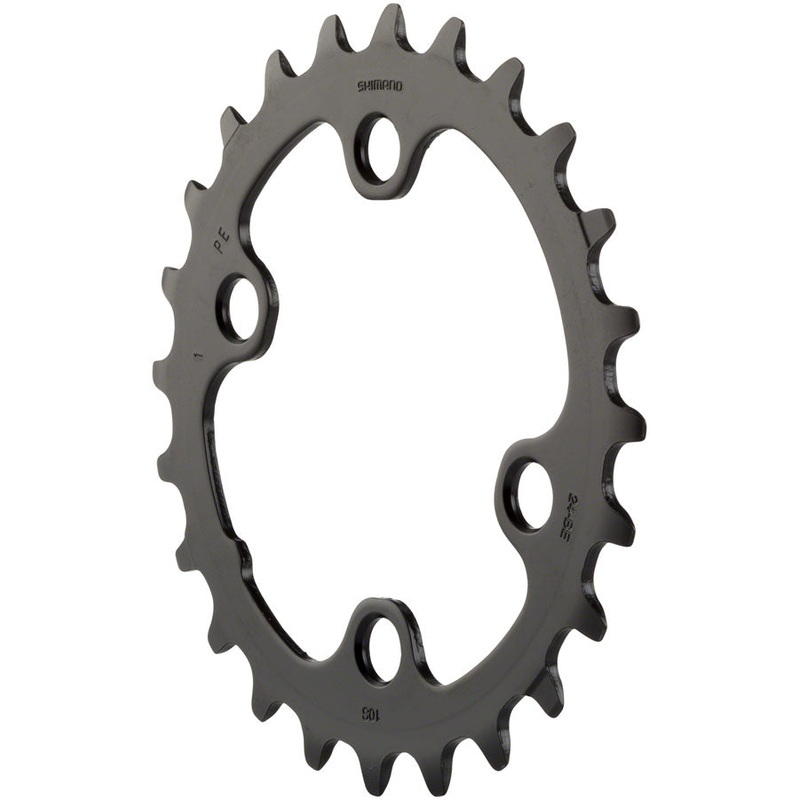 Shimano Deore FC-M6000 Chainring – 24t 10-Speed 64mm Asymmetric BCD 34-24t Set