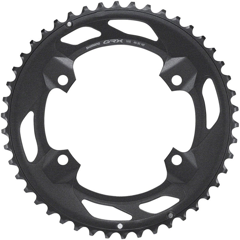 Shimano FC-RX600-10 Chainring – 46t 110 BCD For 2×10 Black