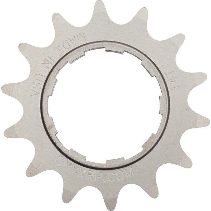 Onyx Stainless Cog: Shimano Compatible 3/32 12t