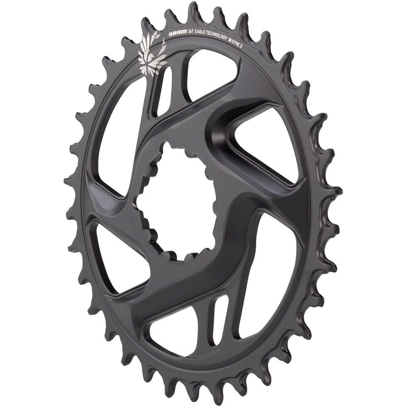 SRAM X-Sync 2 Eagle Cold Forged Direct Mount Chainring 34T 6mm Offset