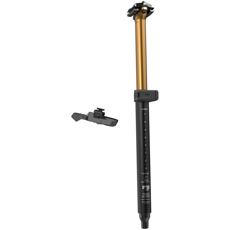 FOX Transfer Factory Neo Wireless Dropper Seatpost – 30.9 mm 125 mm Internal Routing Kashima Coat
