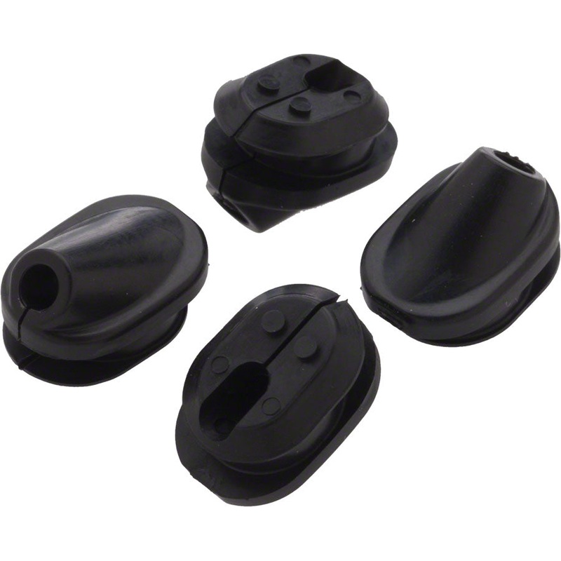 Shimano GM02 Di2 E-Tube Frame Grommets (7mm x 8mm oval) 4 pcs