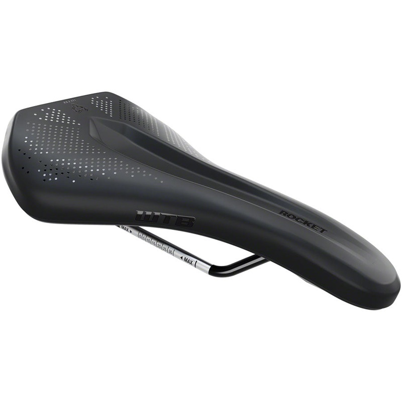 WTB Rocket Saddle – Stainless Black Medium Fusion Form