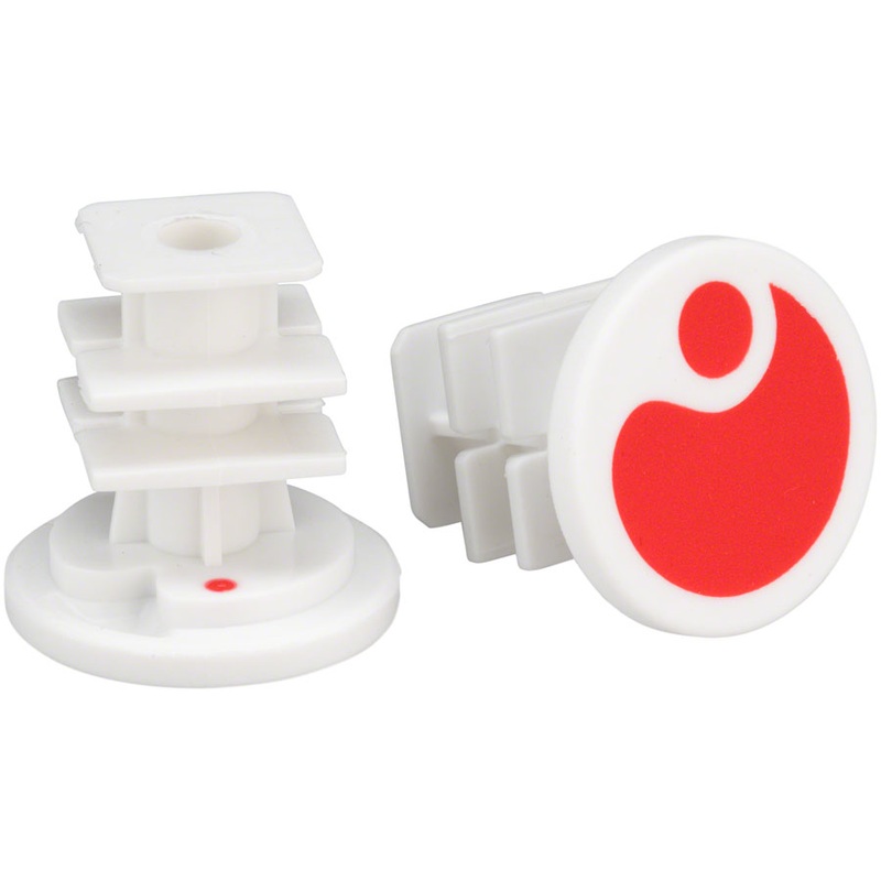 Ergon End Plugs for GA2/GA2Fat/GA3: Red
