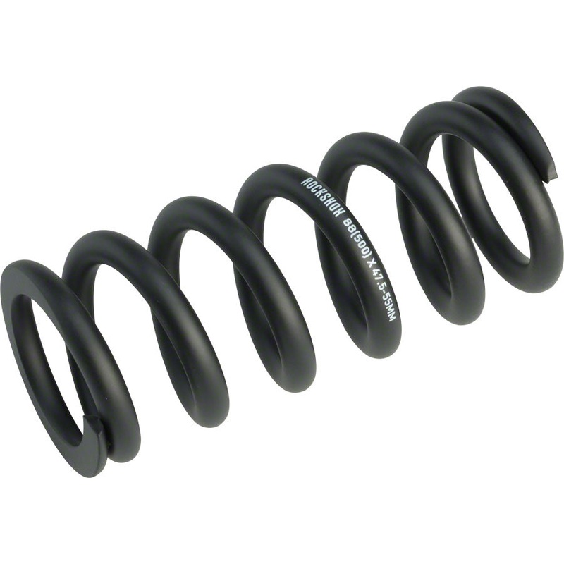 RockShox Metric Coil Spring – Length 151mm Travel 57.5-65mm 300 lbs Black