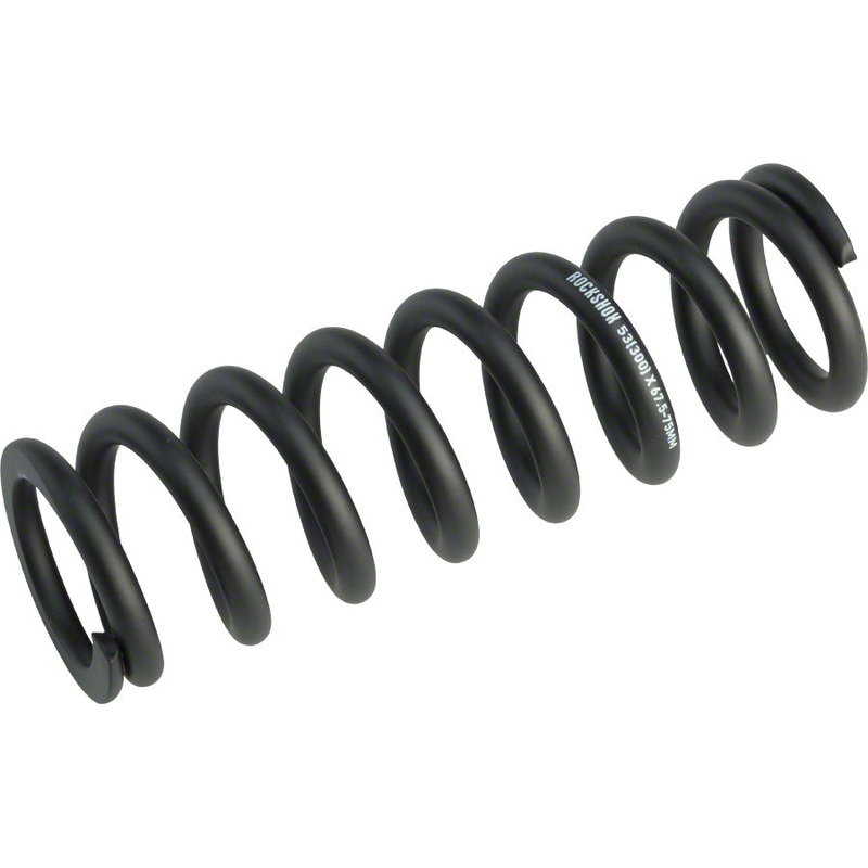 RockShox Metric Coil Spring – Length 174mm Travel 67.5-75mm 300 lbs Black