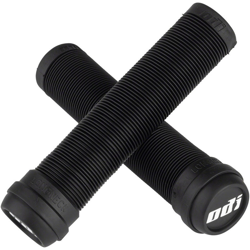 ODI Flangeless Longneck Grips – Black