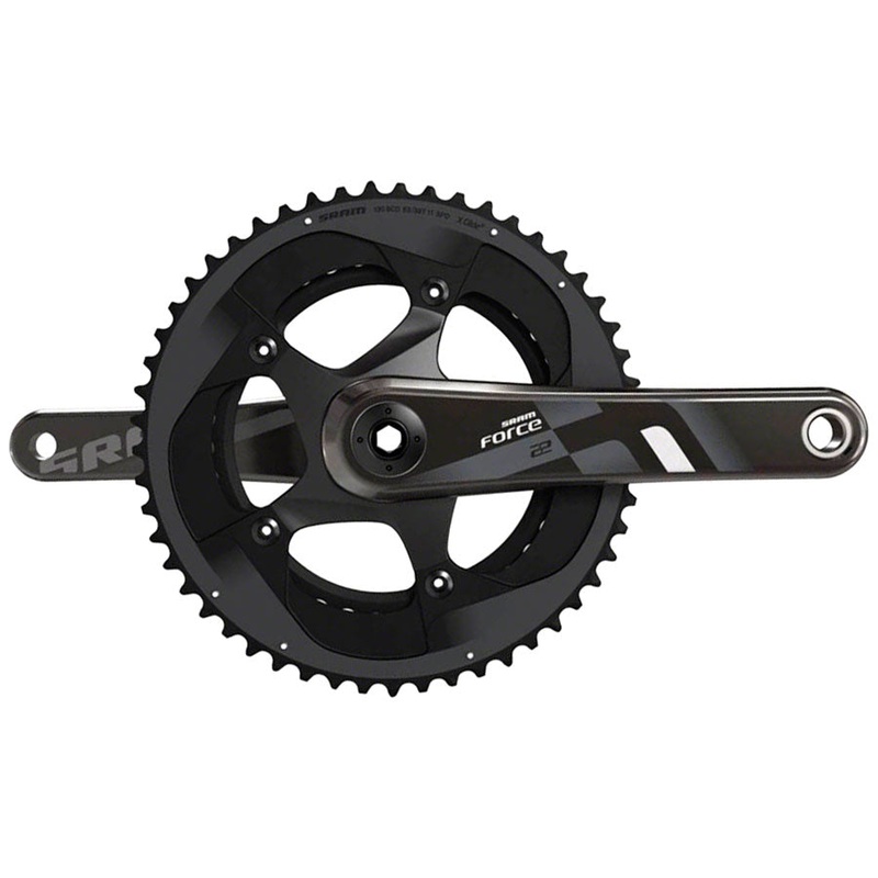 SRAM Force 22 Crankset – 170mm 11-Speed 50/34t 110 BCD GXP Spindle Interface BLK