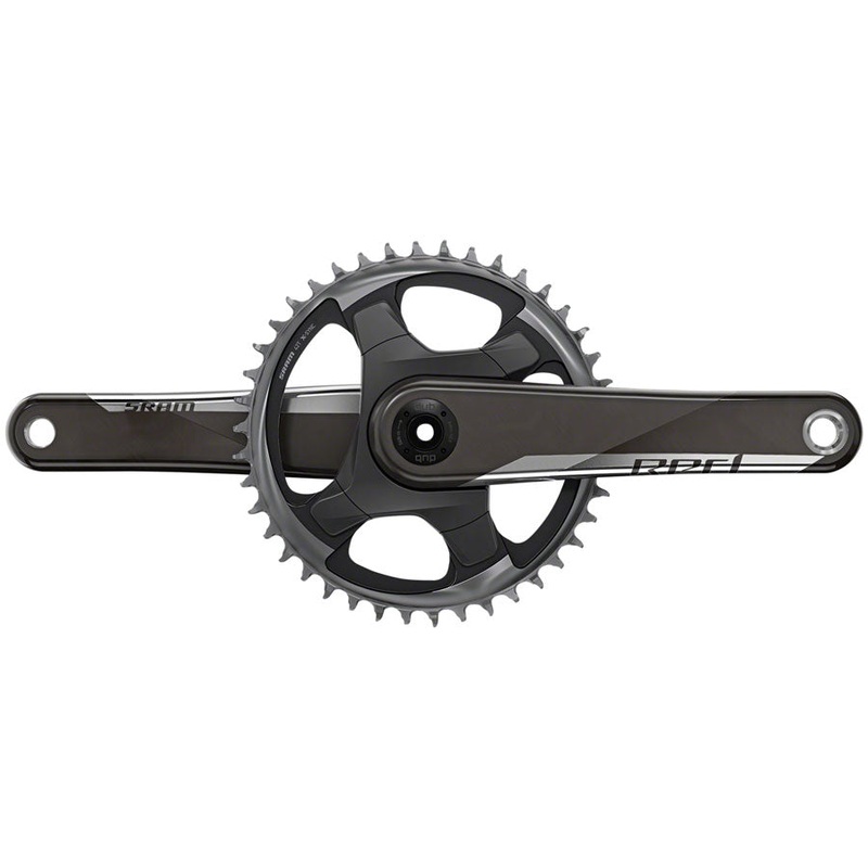 SRAM RED 1 AXS Crankset – 175mm 12-Speed 40t 8-Bolt Direct Mount DUB Spindle Interface Natural Carbon D1