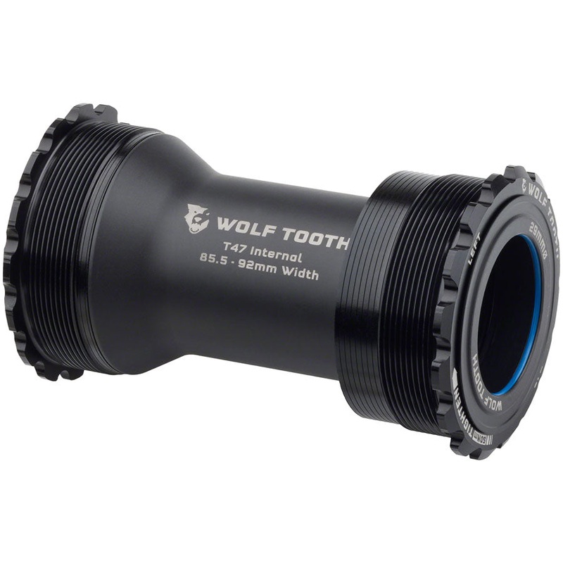 Wolf Tooth Bottom Bracket – T47 Inboard 85.5/92mm For 29mm Spindle Black