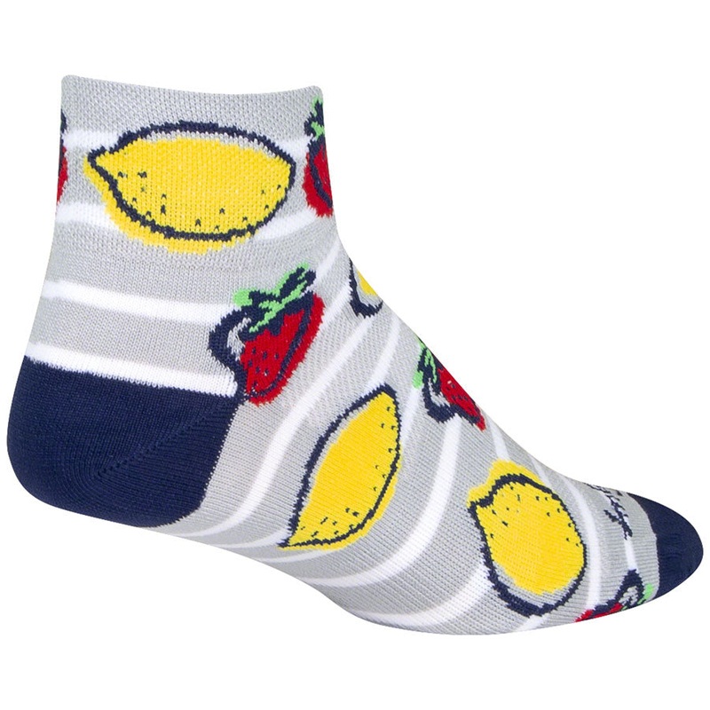 SockGuy Classic Low Lemonade Socks – 2 Women’s Small/Medium