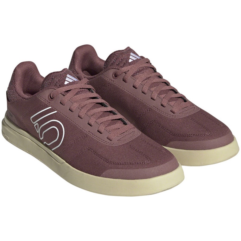 Five Ten Sleuth Deluxe Canvas Flat Shoes – Women’s Quiet Crimson/Ftwr White/Core BLK 8