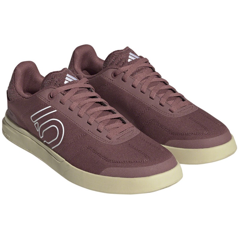 Five Ten Sleuth Deluxe Canvas Flat Shoes – Women’s Quiet Crimson/Ftwr White/Core BLK 9.5